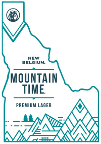 New Belgium Mountain Time Lager