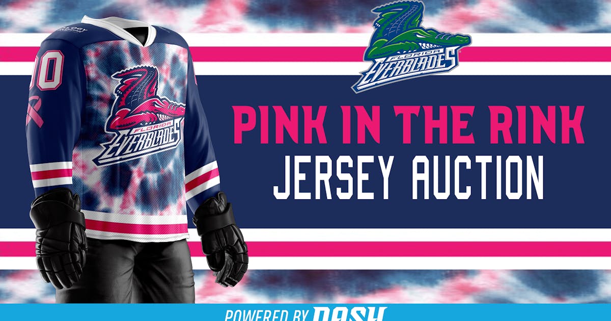 Everblades to Hold 2022-23 Season Game Worn Jersey Auction