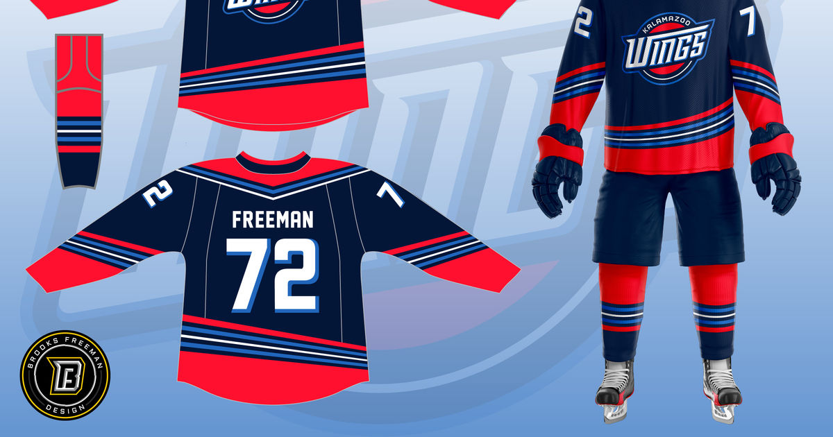 Kalamazoo Wings on X: Jerseys that Jerry would be proud of. @GratefulDead  night is this Saturday!  / X
