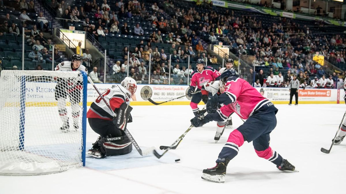 THUNDER EVEN THREE-GAME SET WITH 3-1 WIN OVER EVERBLADES