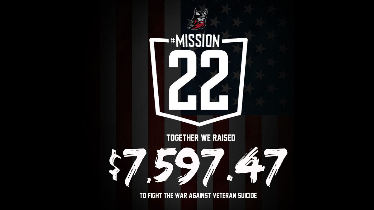 THUNDER RAISE MORE THAN $7,500 TO DONATE TO MISSION 22