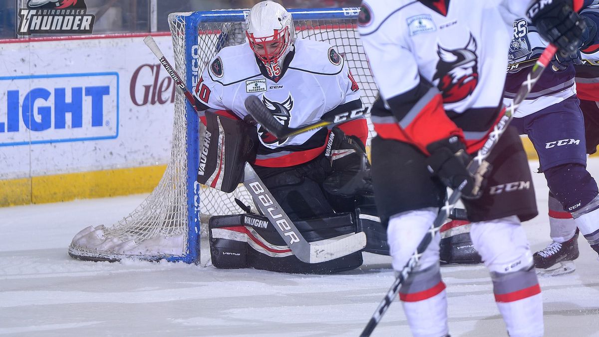 GOALTENDER EVAN CORMIER RECALLED FROM LOAN TO THUNDER
