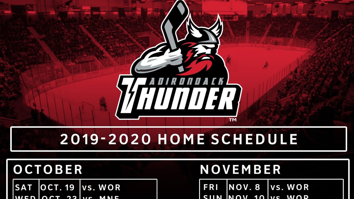 THUNDER ANNOUNCE 2019-20 HOME SCHEDULE