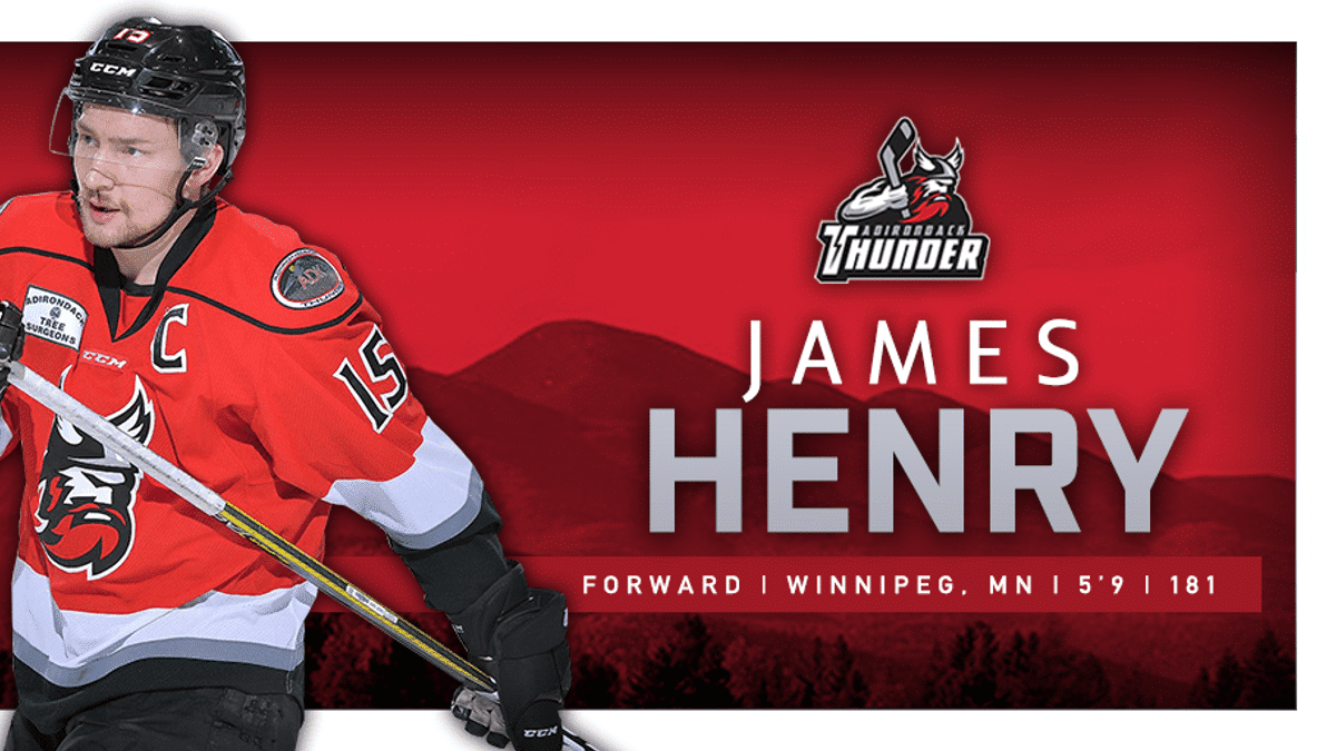 James Henry Returns for Fifth Season with Adirondack