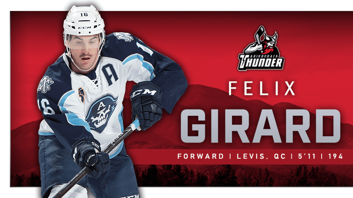 Veteran AHL Forward Felix Girard Joins Adirondack