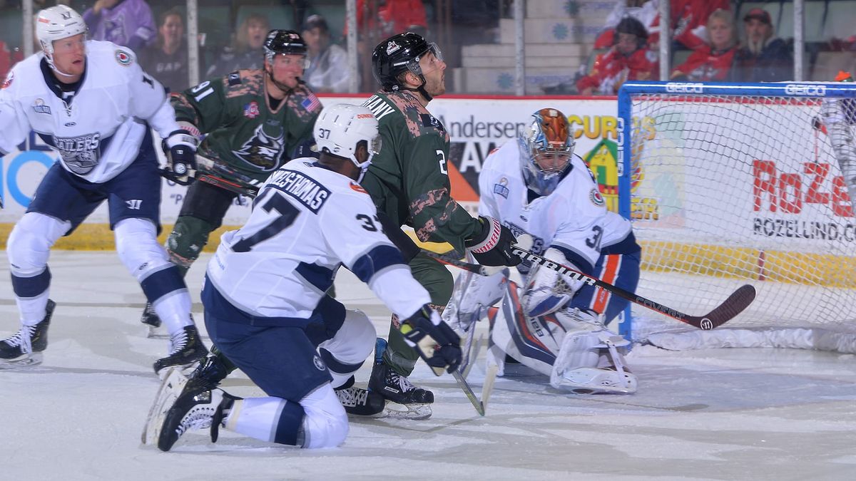 Thunder Stumped By Railers in 4-1 Loss