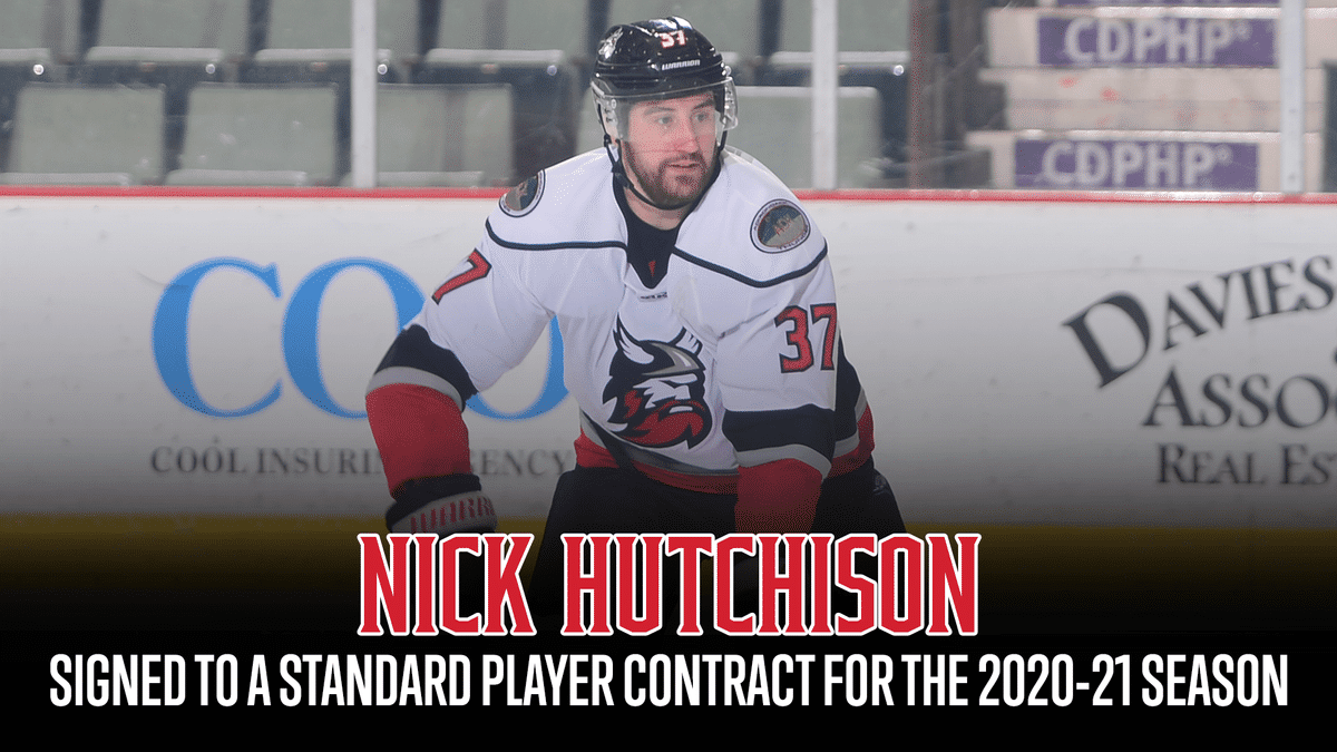 Forward Nick Hutchison Re-Signs with Thunder for Rookie Season