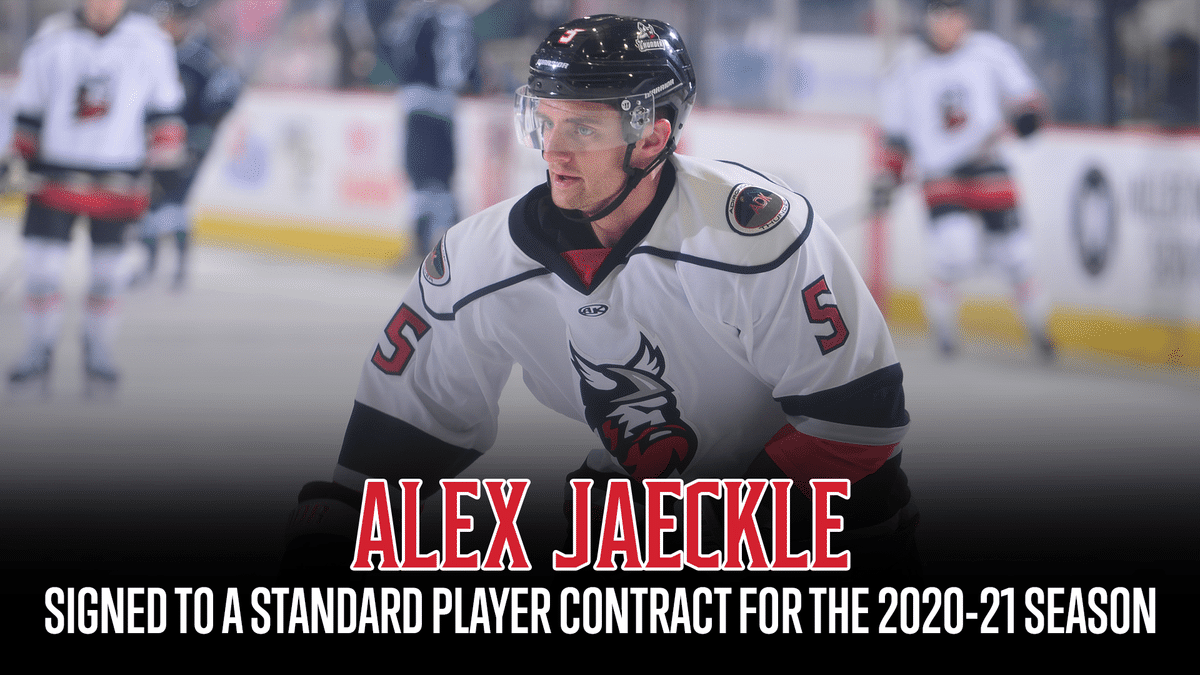 D-Man Alex Jaeckle Re-Signs with Adirondack