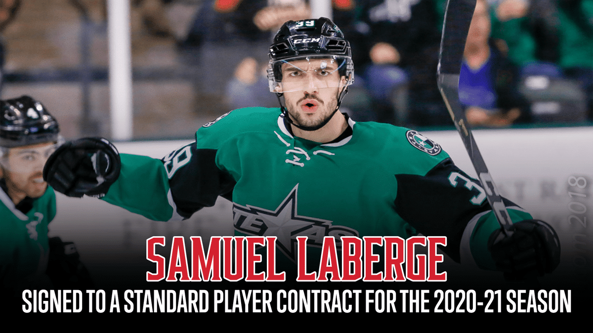 Former QMJHL Champion Samuel Laberge Joins Adirondack