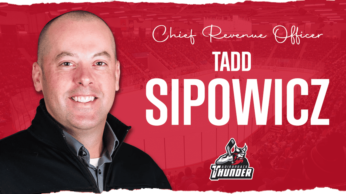 Thunder Name Tadd Sipowicz Chief Revenue Officer