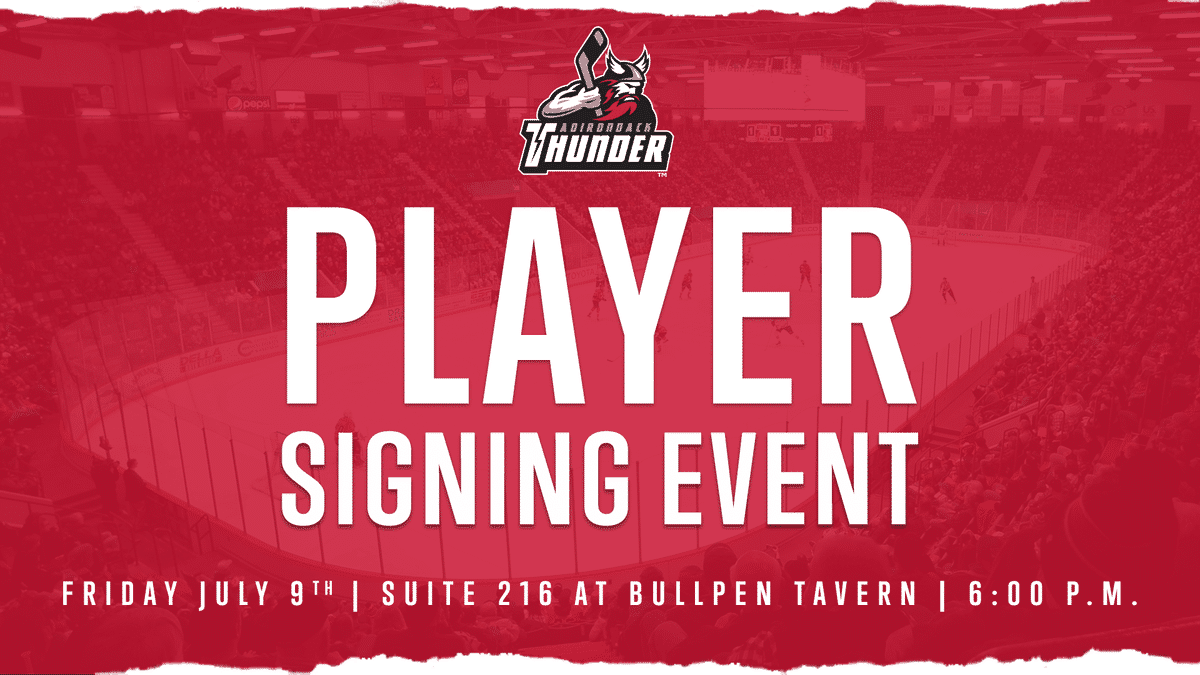 Thunder to Hold Player Signing Event this Friday!