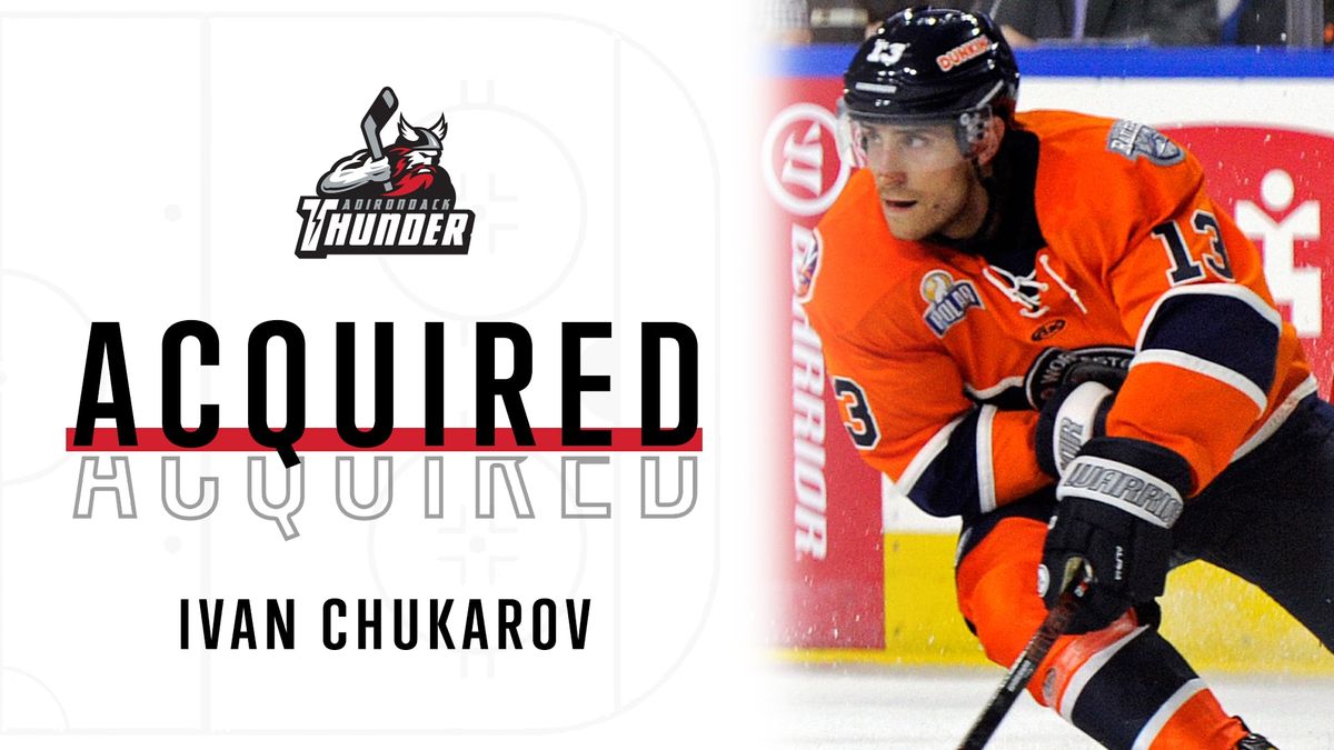 Thunder Acquire Defenseman Ivan Chukarov