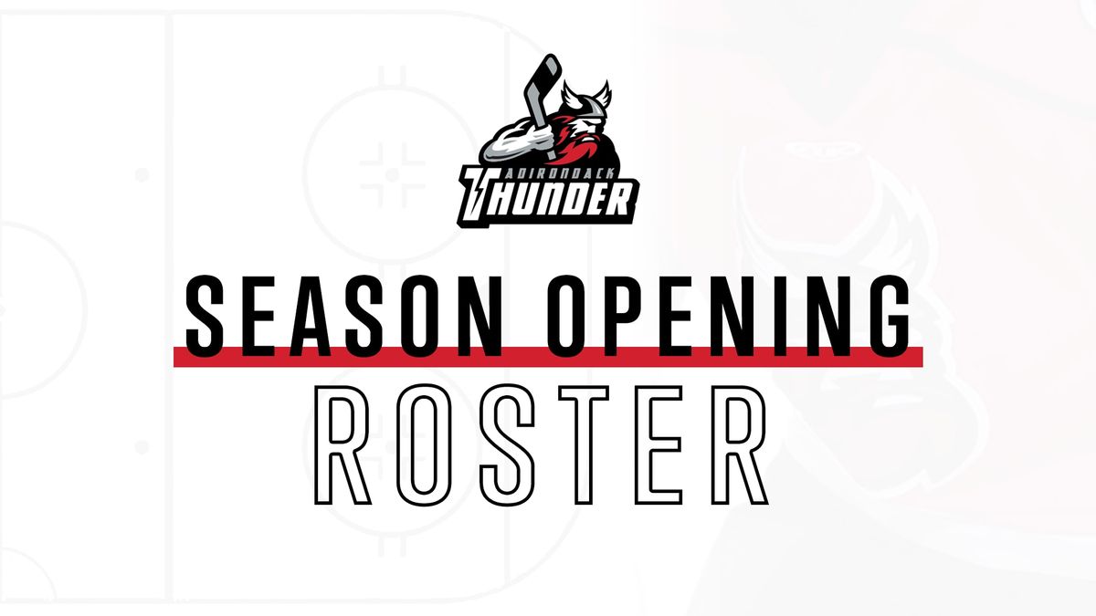 Thunder Announce Season-Opening Roster