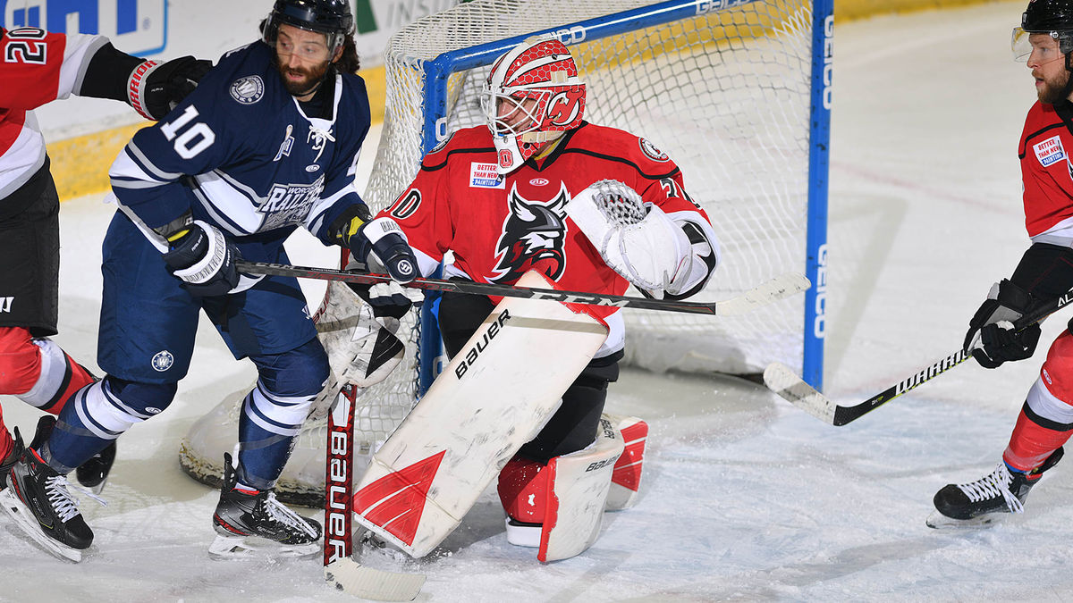 Mareks Mitens Named Warrior Hockey ECHL Goaltender of the Week