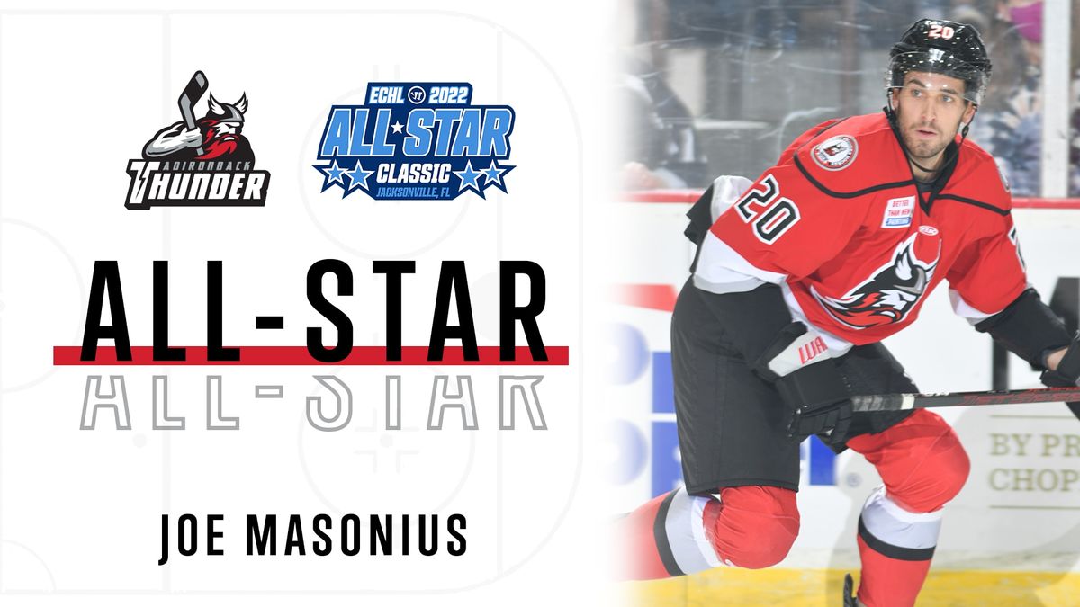 Joe Masonius Named to 2022 Warrior/ECHL All-Star Classic