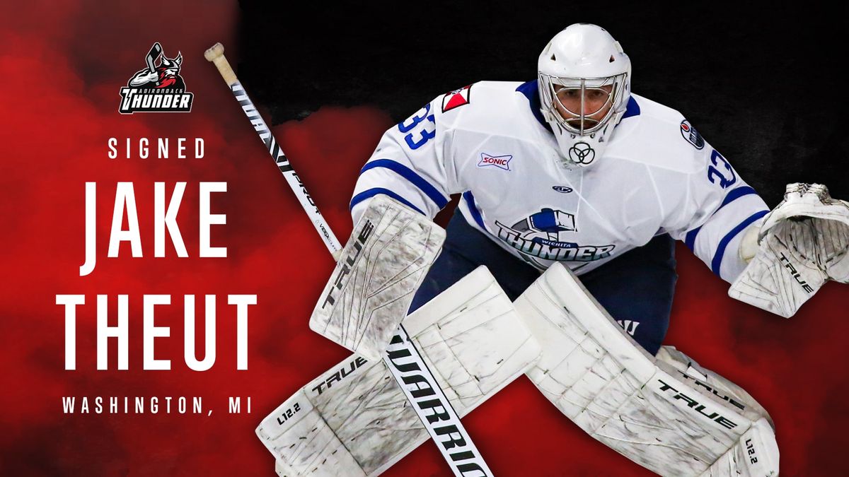 The Adirondack Thunder have signed goaltender Jake Theut to a standard player contract.