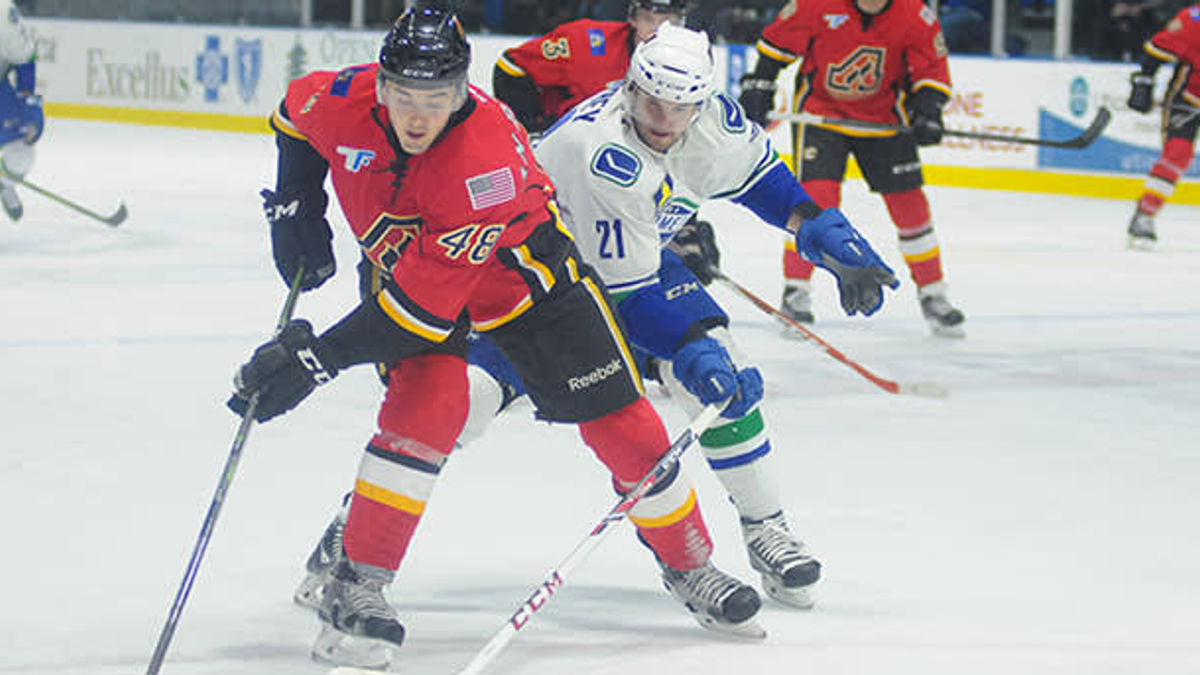 FLAMES FALL AGAIN TO COMETS WITH 4-1 DEFEAT 