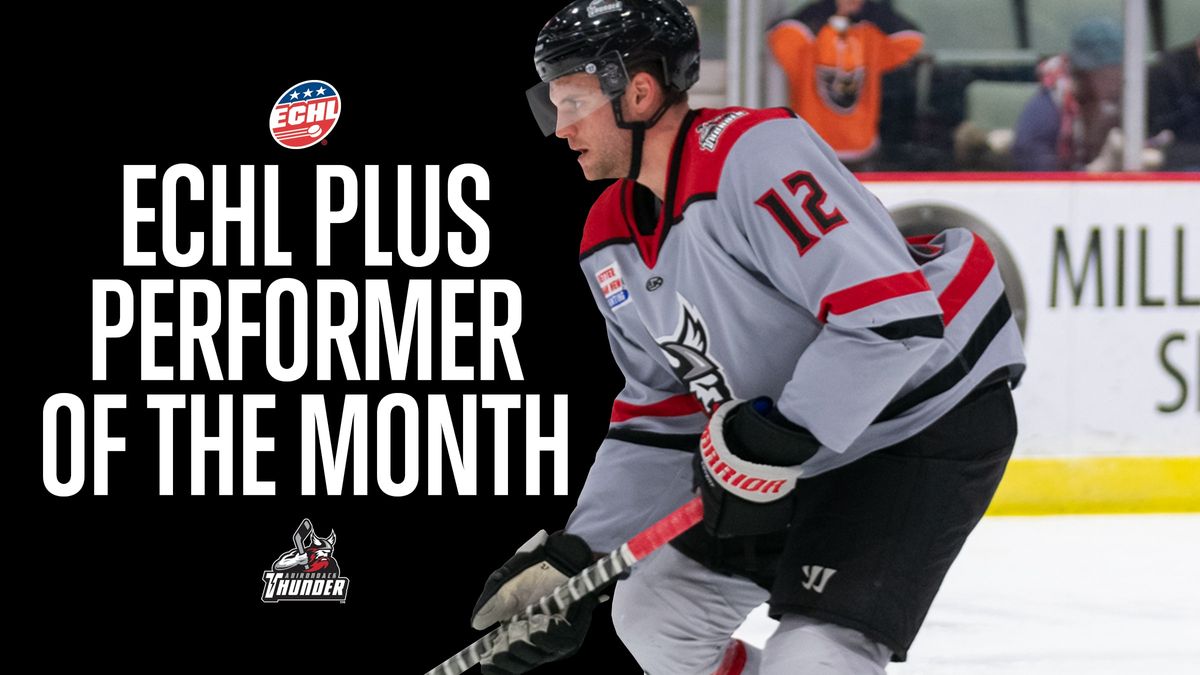RYAN ORGEL NAMED ECHL PLUS PERFORMER OF THE MONTH