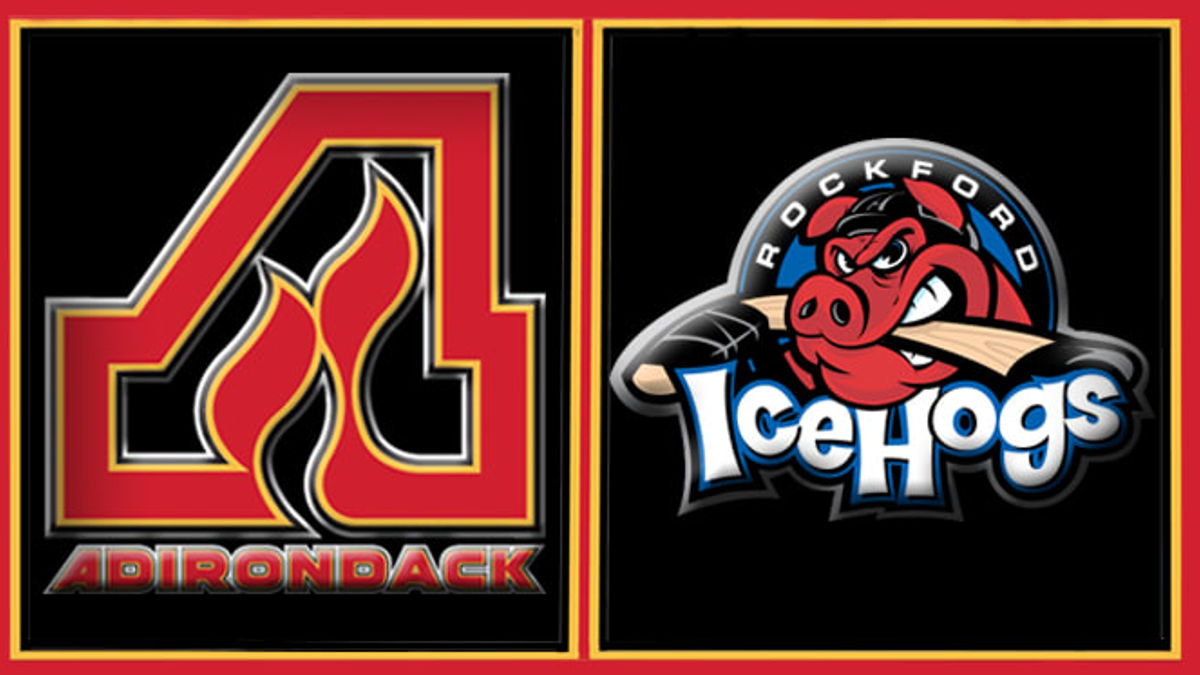 FLAMES ROCKED BY ICEHOGS