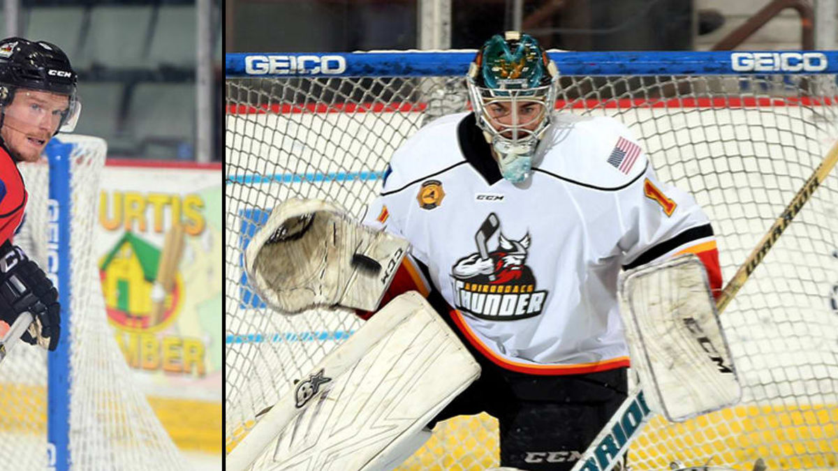 TWO THUNDER PLAYERS SIGN AHL PTOS
