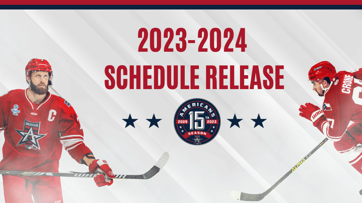Americans Announce 2023-2024 Schedule
