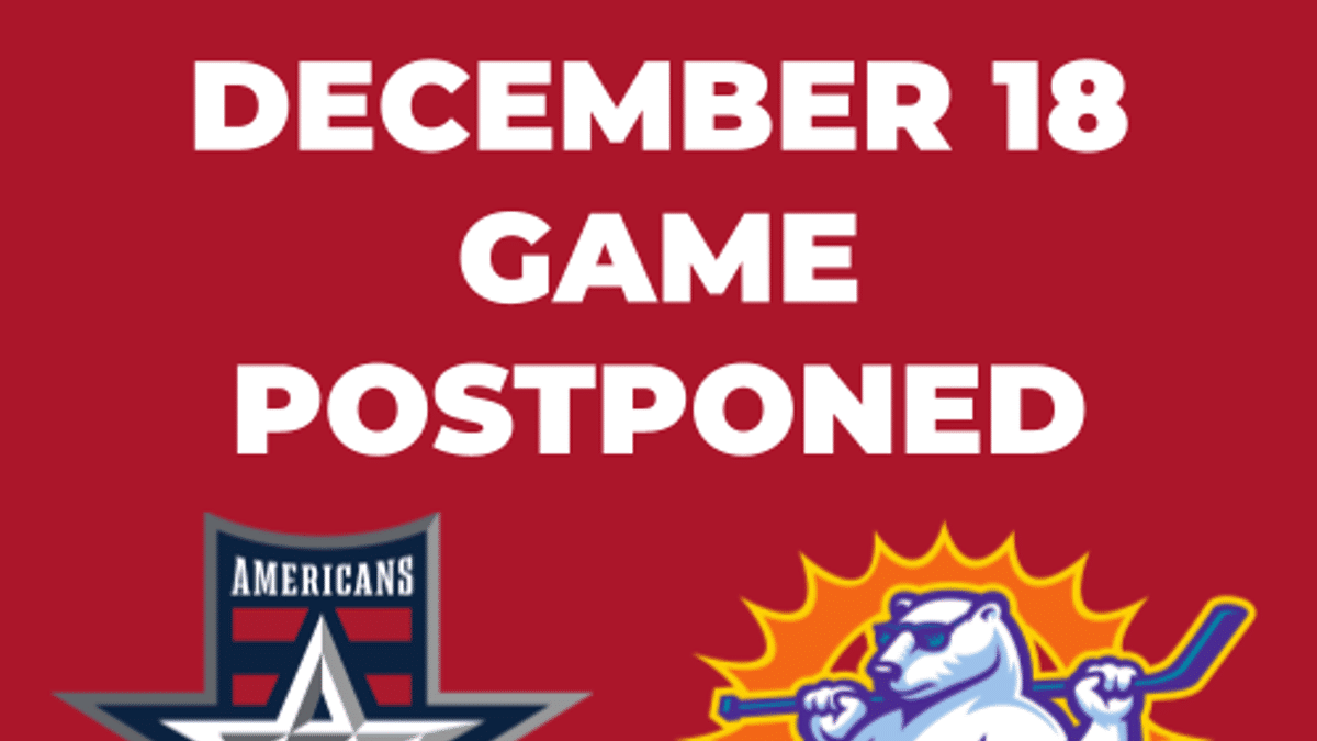 Game Postponed