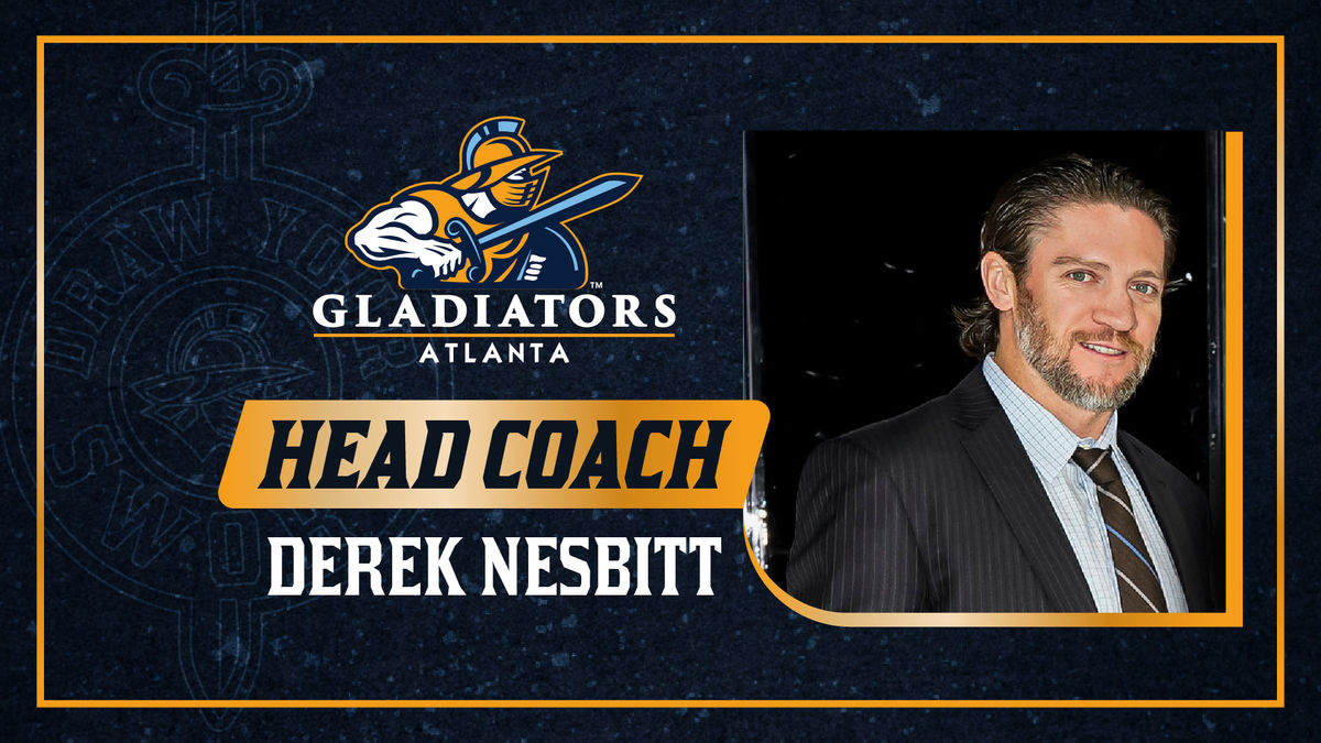 Atlanta Gladiators Name Derek Nesbitt Head Coach; Promote Jeff Pyle