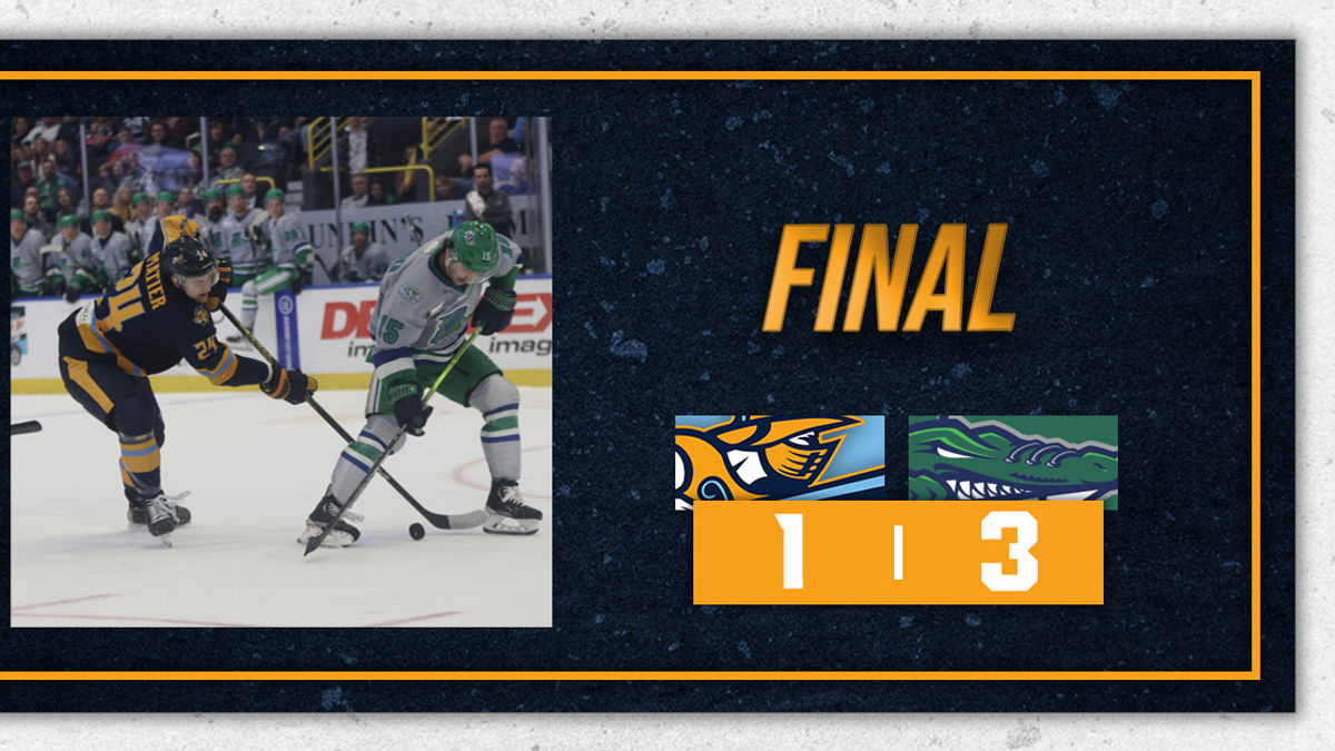 RECAP: Glads Lose Third Straight, Downed 3-1 By Florida
