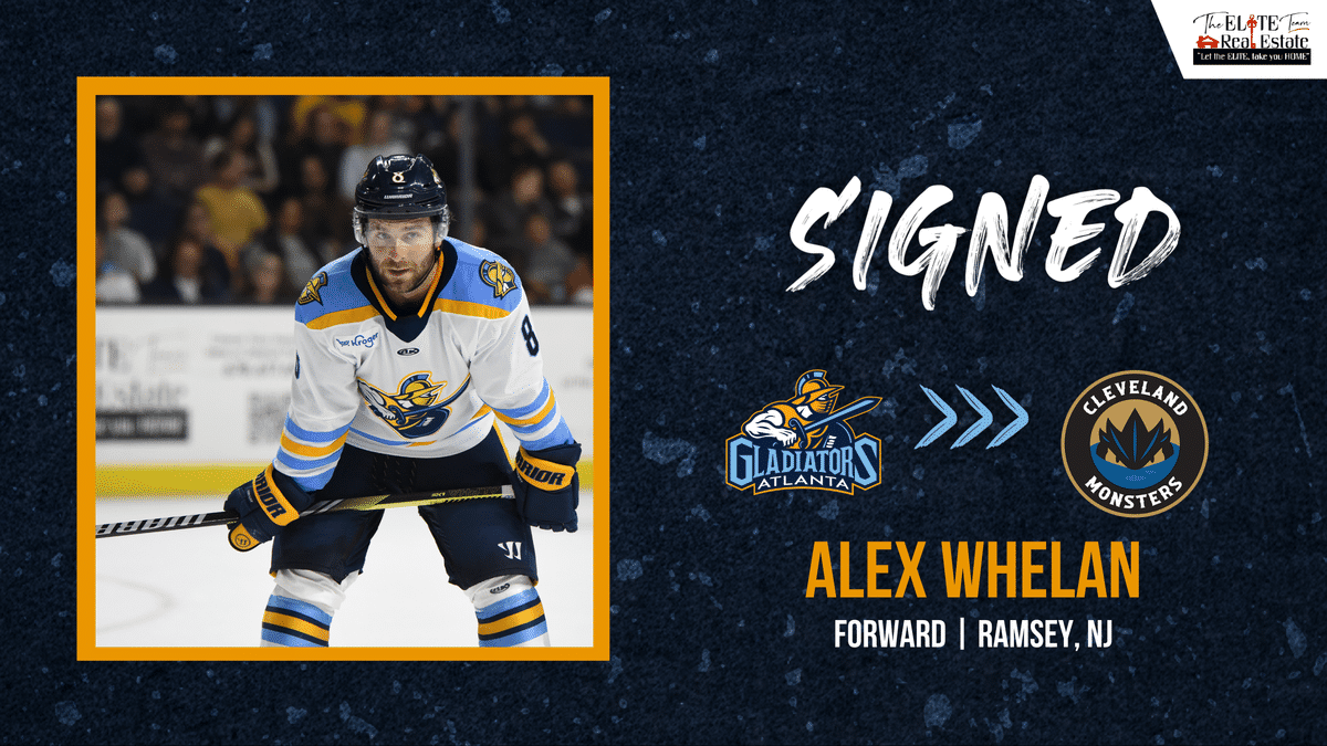 Cleveland Monsters Sign Alex Whelan to a PTO