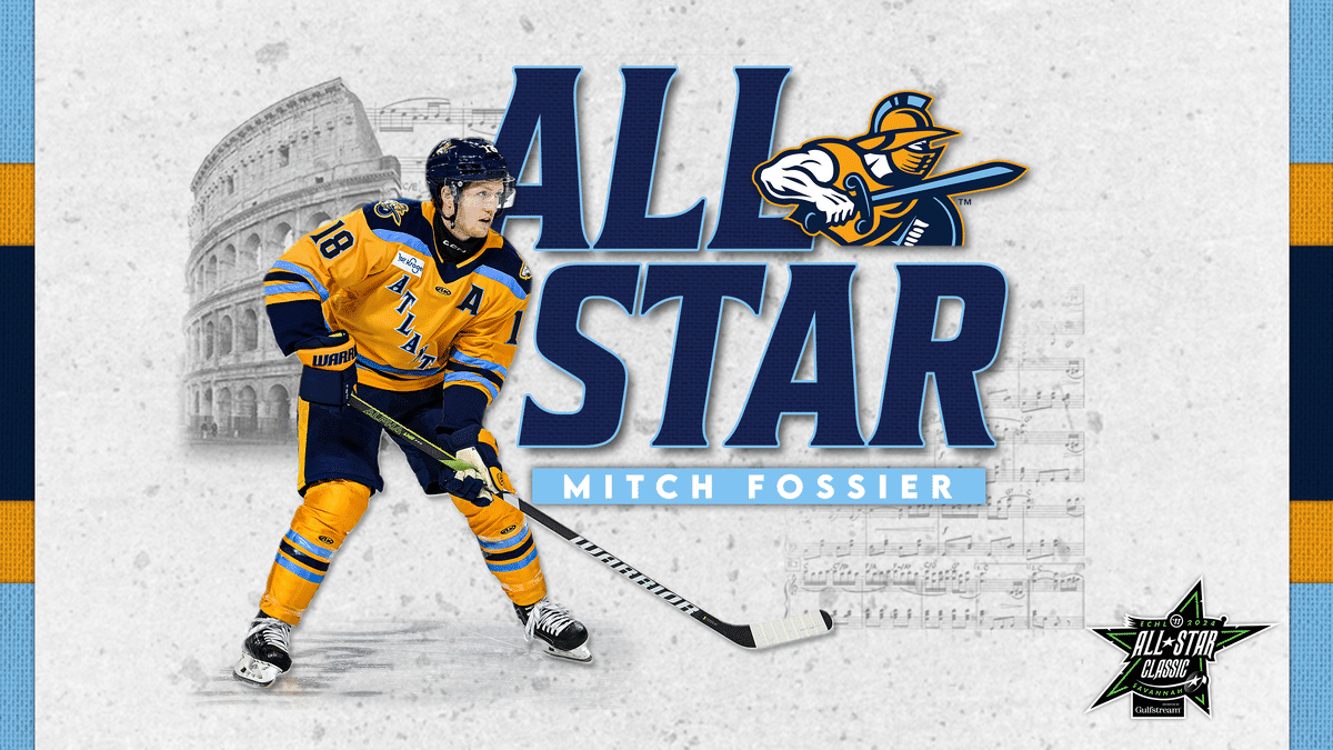 Mitch Fossier Named to 2024 ECHL All-Star Classic