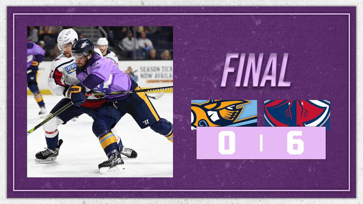 RECAP: Third period collapse leads to consecutive shut-out losses for the Glads