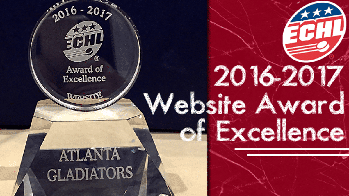 Gladiators Win Website of the Year Award