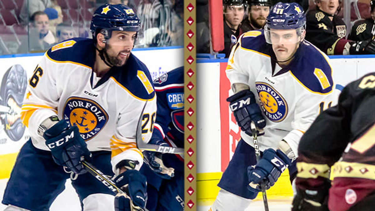 Gladiators Acquire Miceli and Vail from Admirals 