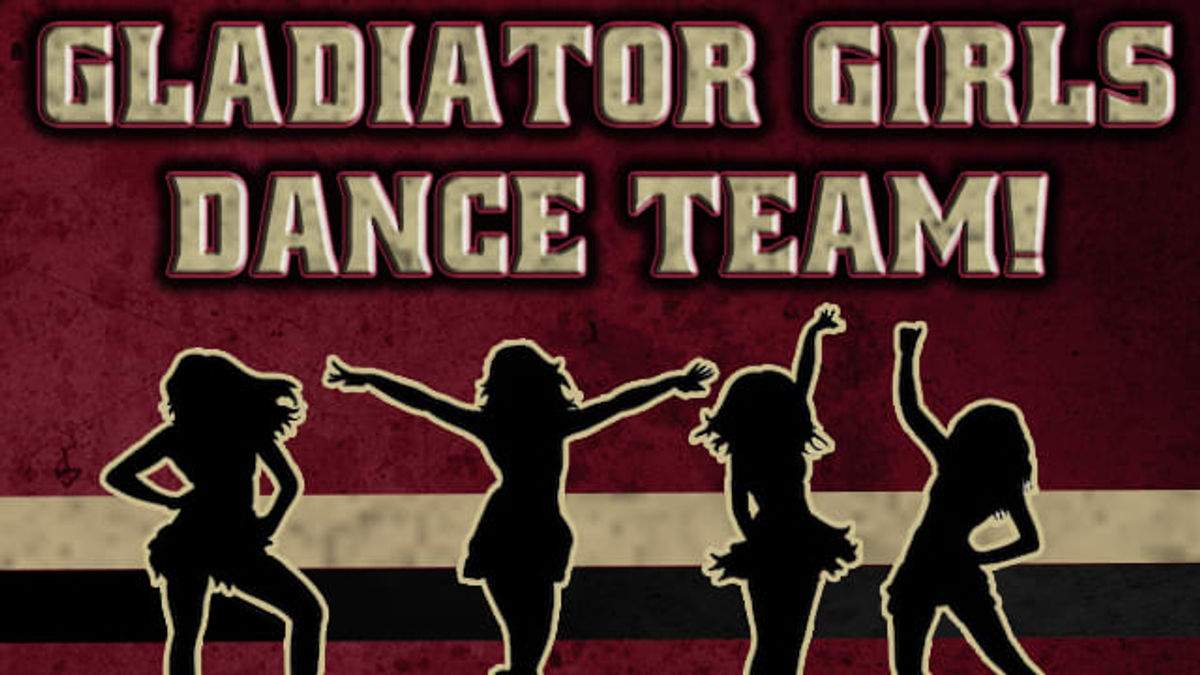 Gladiators to Hold Auditions for First Ever Dance Team