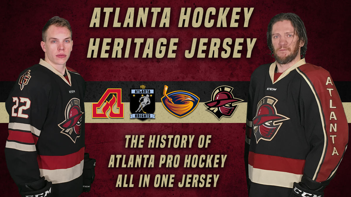 Gladiators Unveil &#039;Atlanta Hockey Heritage&#039; Third Jersey