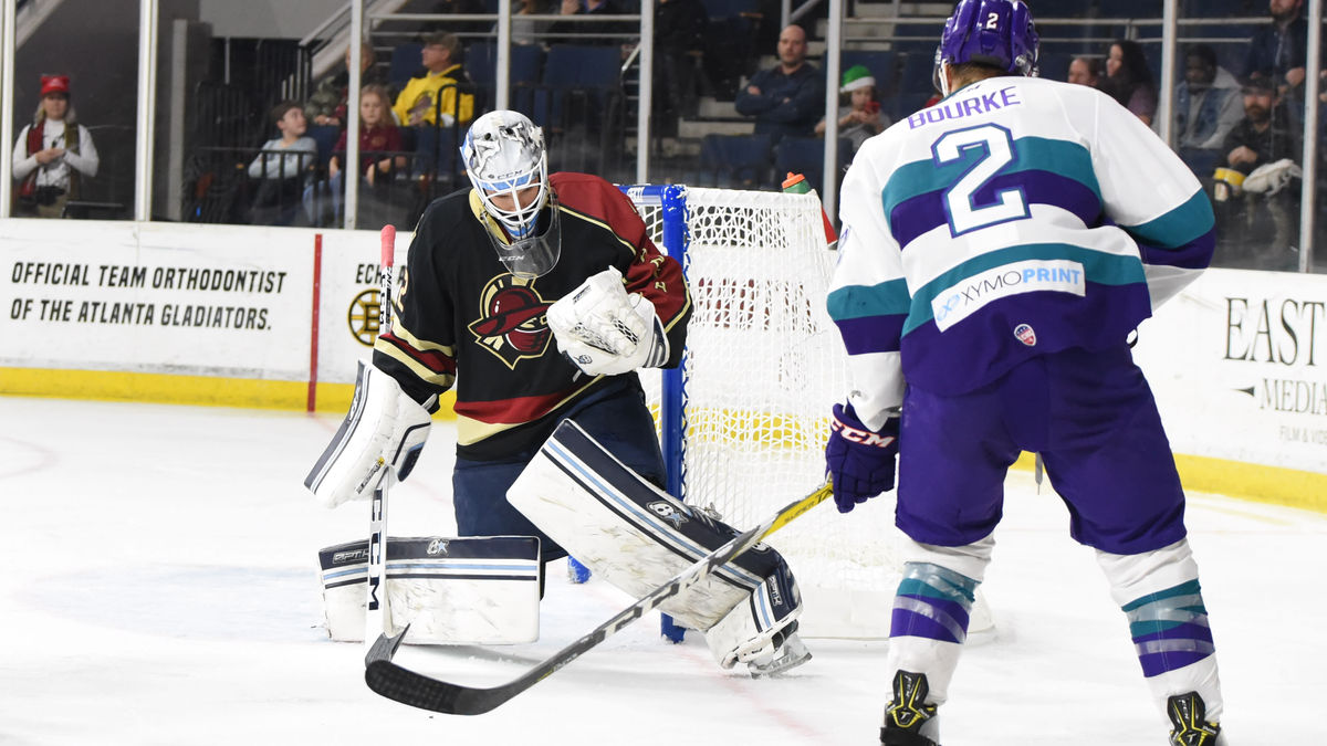 Gladiators Outshot Orlando 36-17 but Fall 5-4 on Home Ice
