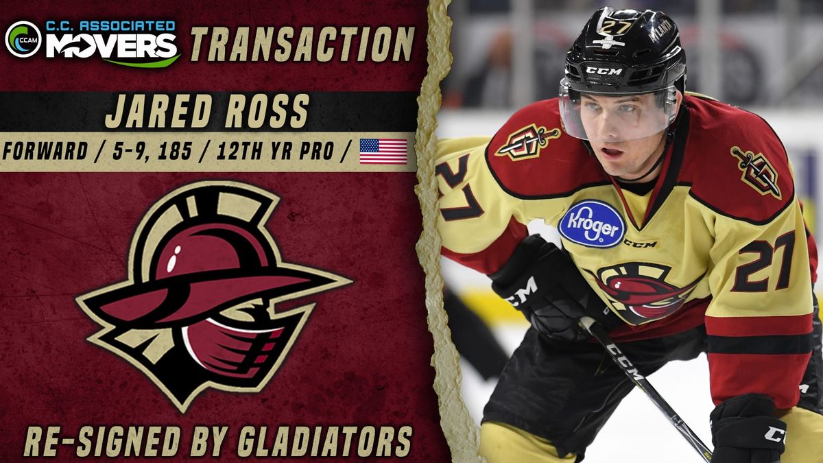 Former NHLer Jared Ross Re-signs with Atlanta