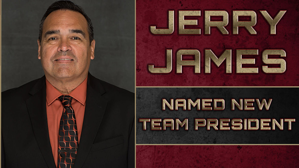 Jerry James Promoted to Team President