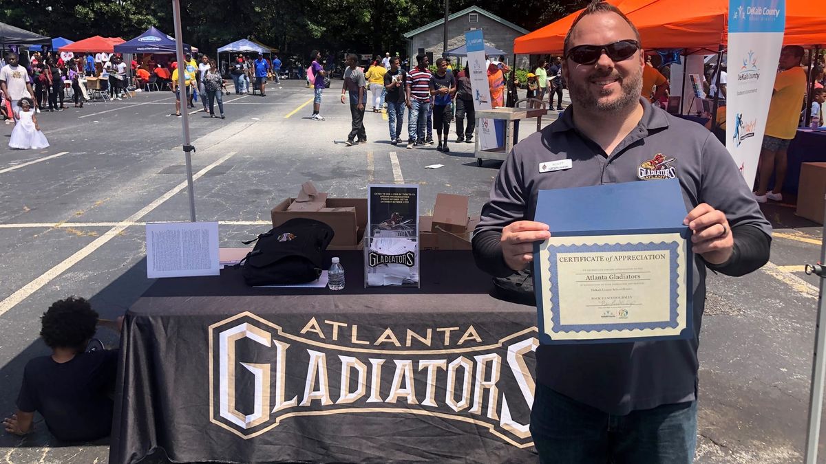 The Atlanta Gladiators Partner with DeKalb County School District