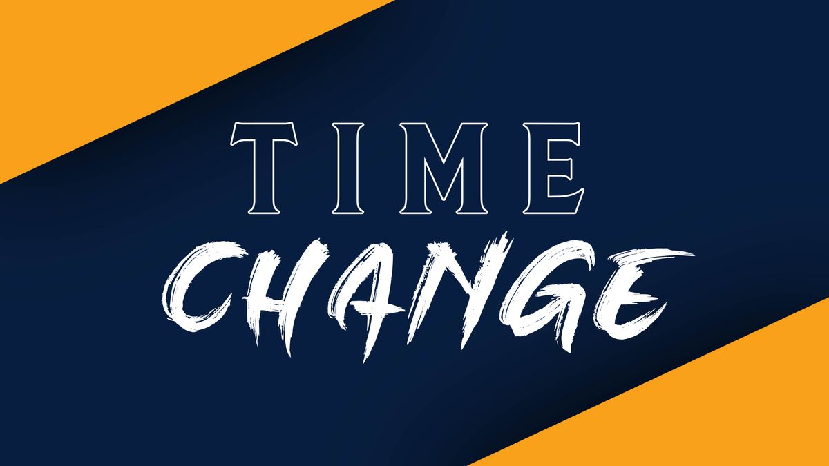 Time Change Announced for December Game
