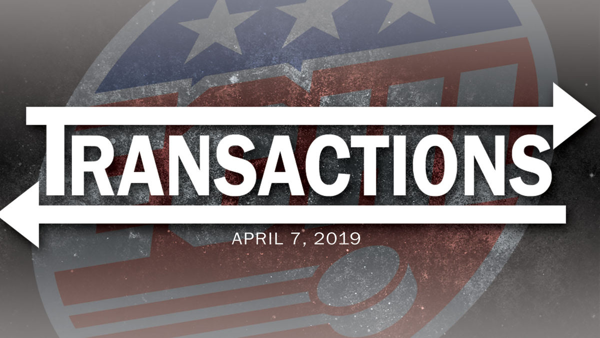 ECHL Transactions - April 7