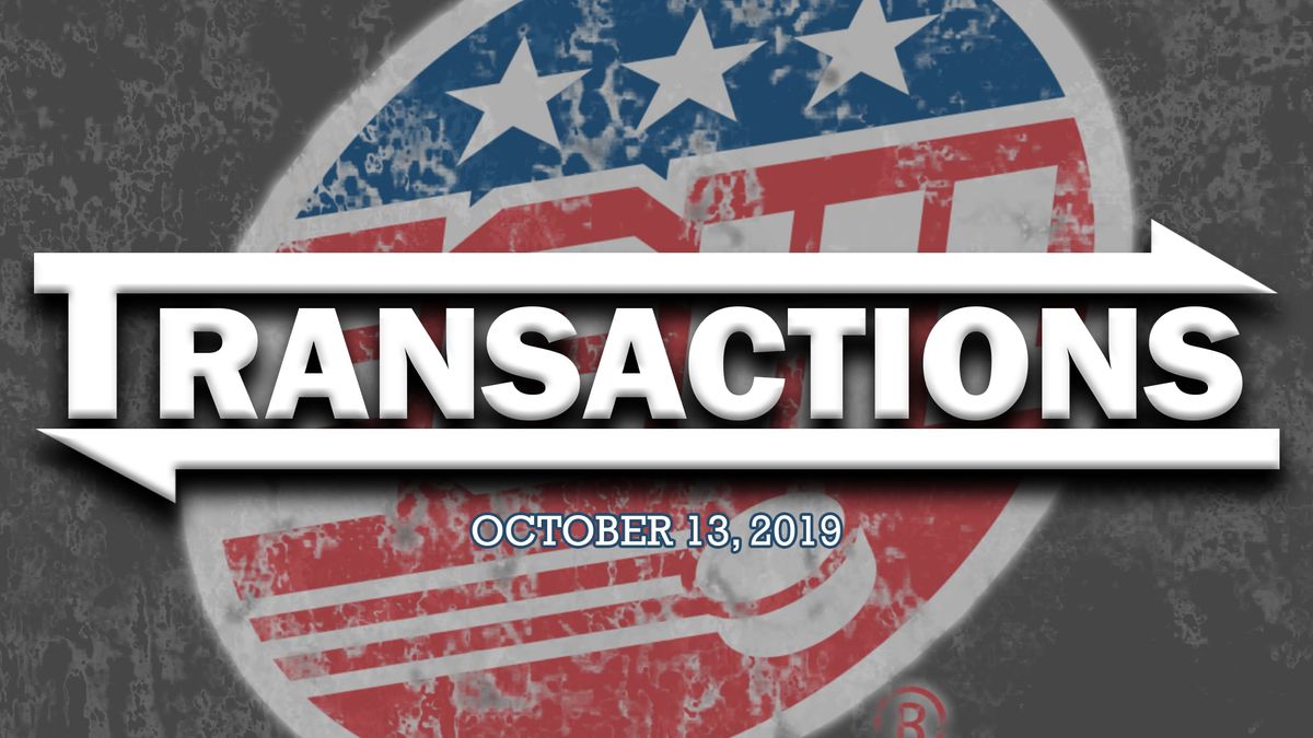 ECHL Transactions - Oct. 13