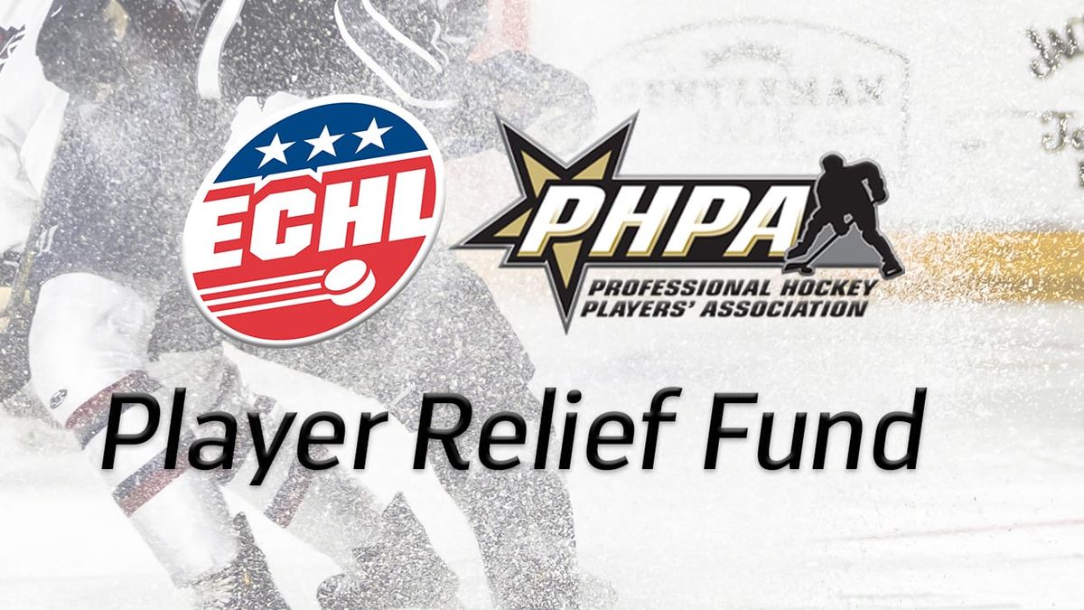 PHPA and ECHL announce Relief Fund for ECHL Players