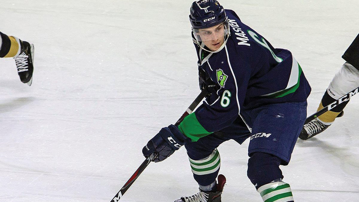 Nick Master has re-signed for the - Maine Mariners Hockey