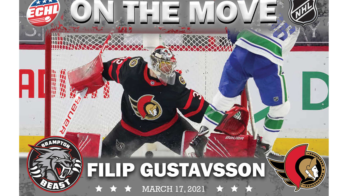 Gustavsson makes NHL debut
