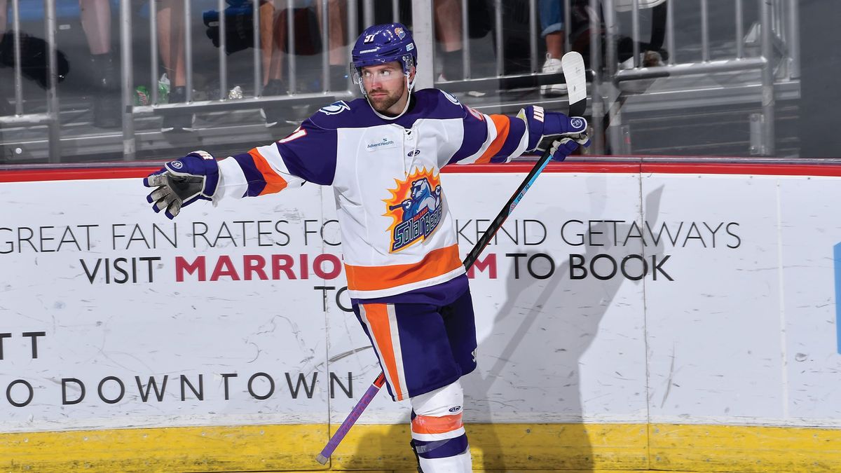Orlando&#039;s Luchuk named Warrior Hockey/ECHL Player of the Month