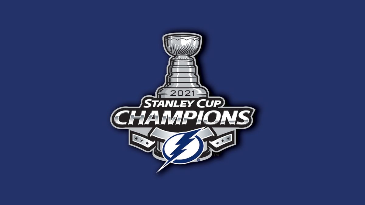 Tampa Bay Lightning Stanley Cup champions logo