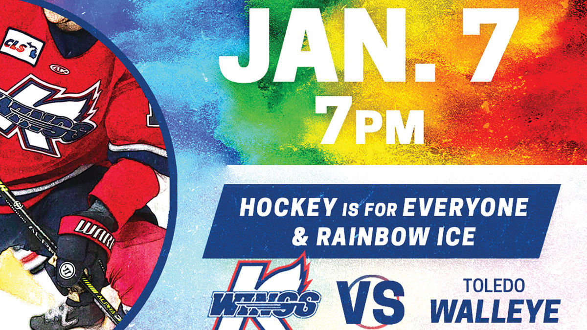 Kalamazoo to host hockey&#039;s first &quot;Rainbow Ice Game&quot;