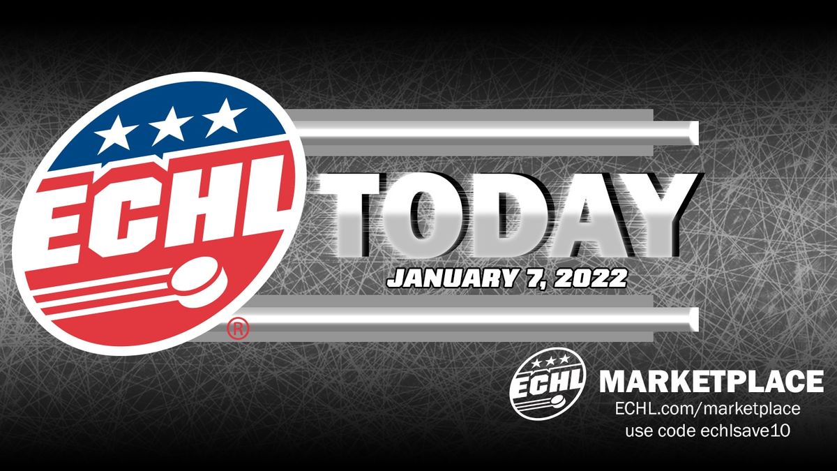 ECHL Today text with today&#039;s date