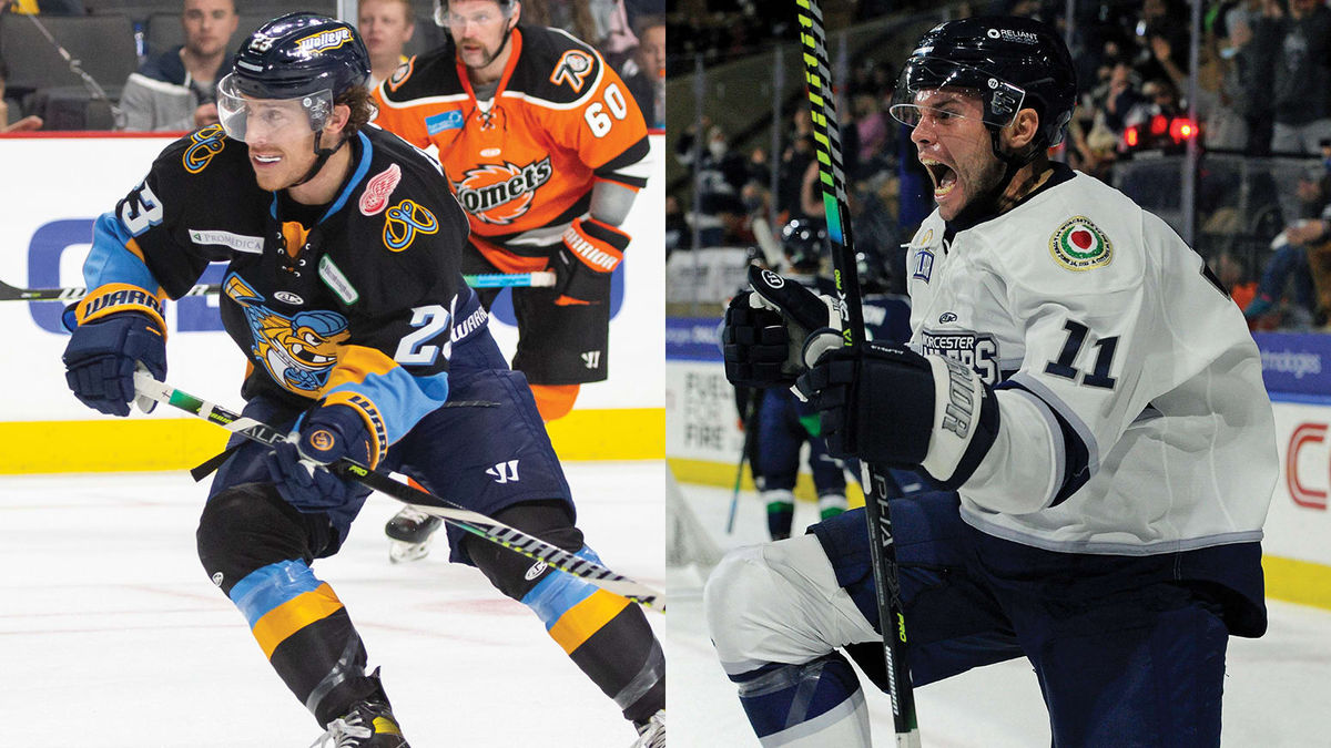 Toledo’s Keenan, Worcester’s Vesey share AMI Graphics ECHL Plus Performer of the Month